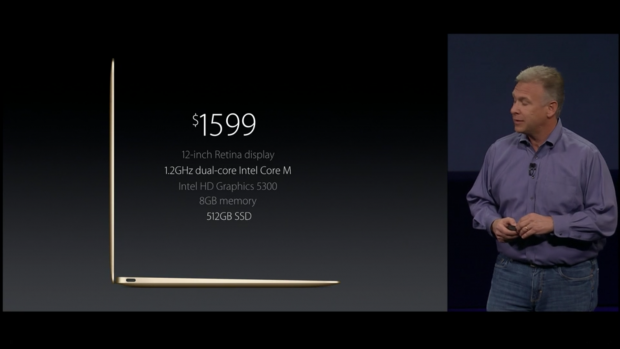 Apple Macbook 12 (2015) (Bild: Apple/Screenshot:Golem.de)